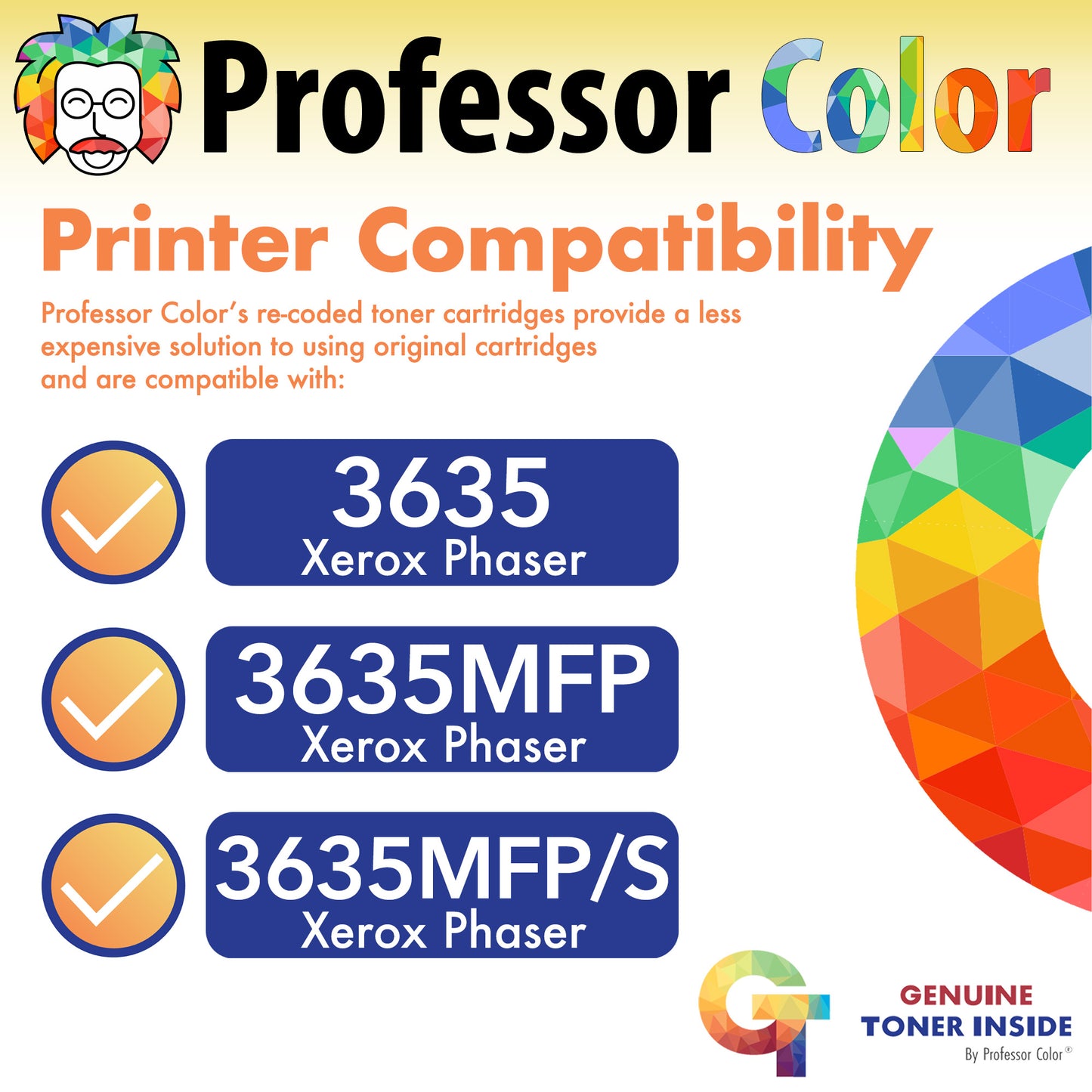 High Yield Black Toner - Professor Color