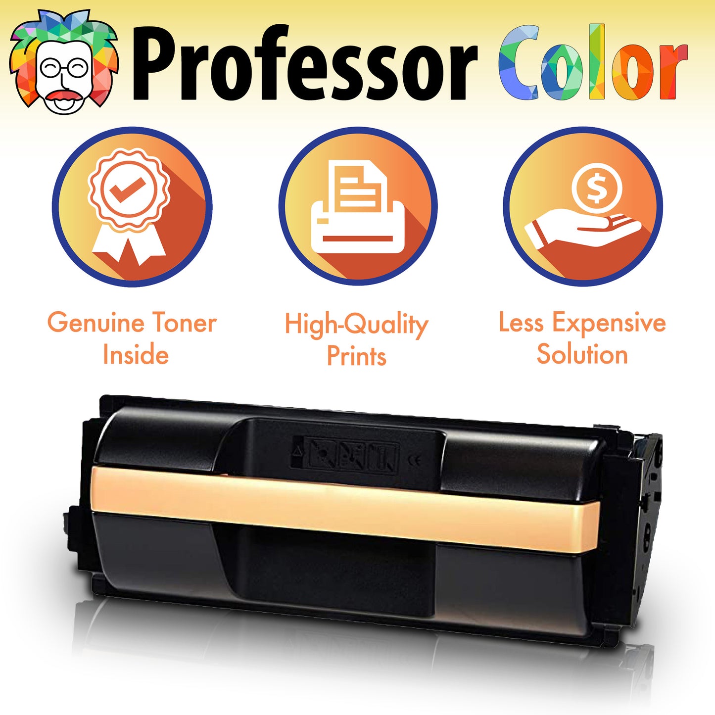 High Yield Black Toner - Professor Color