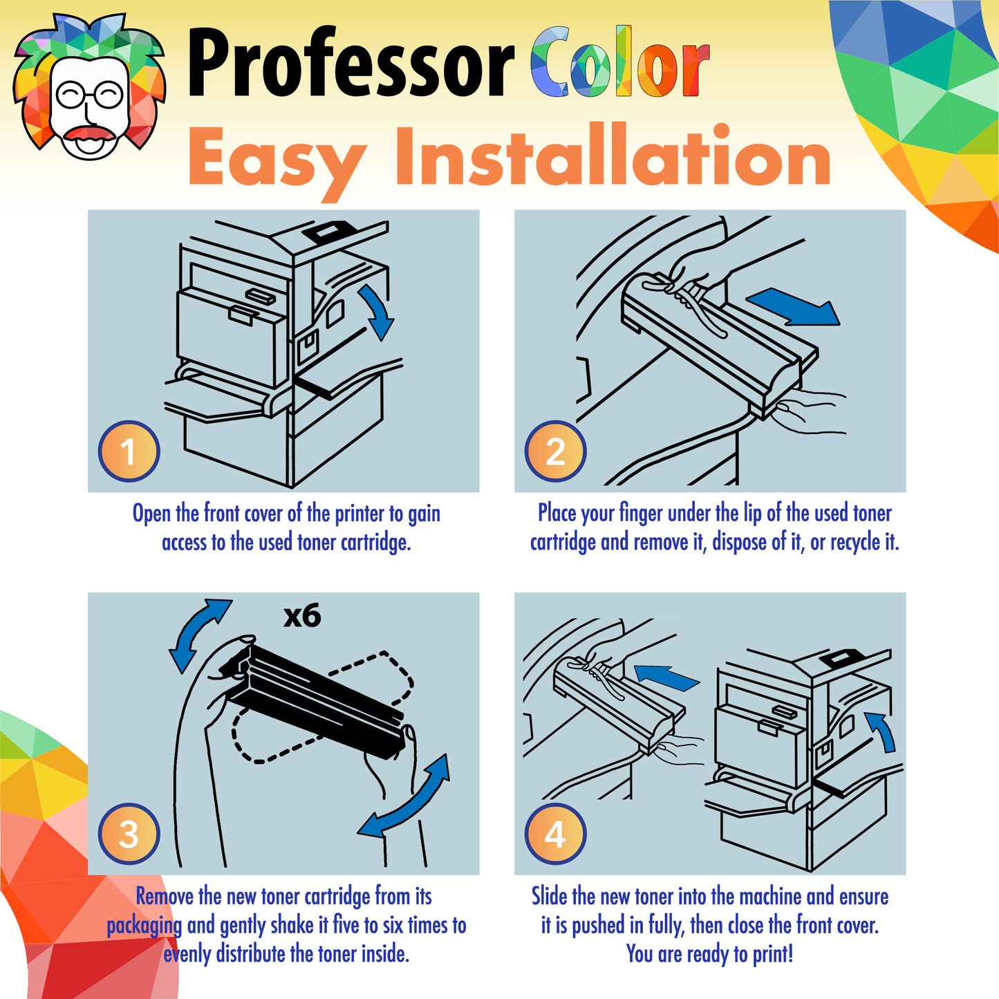 Standard Yield Black Toner - Professor Color