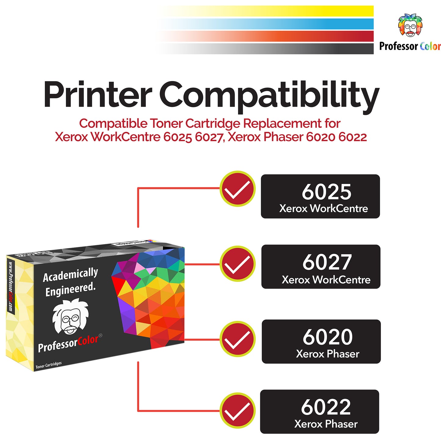 Standard Yield Cyan Toner - Professor Color