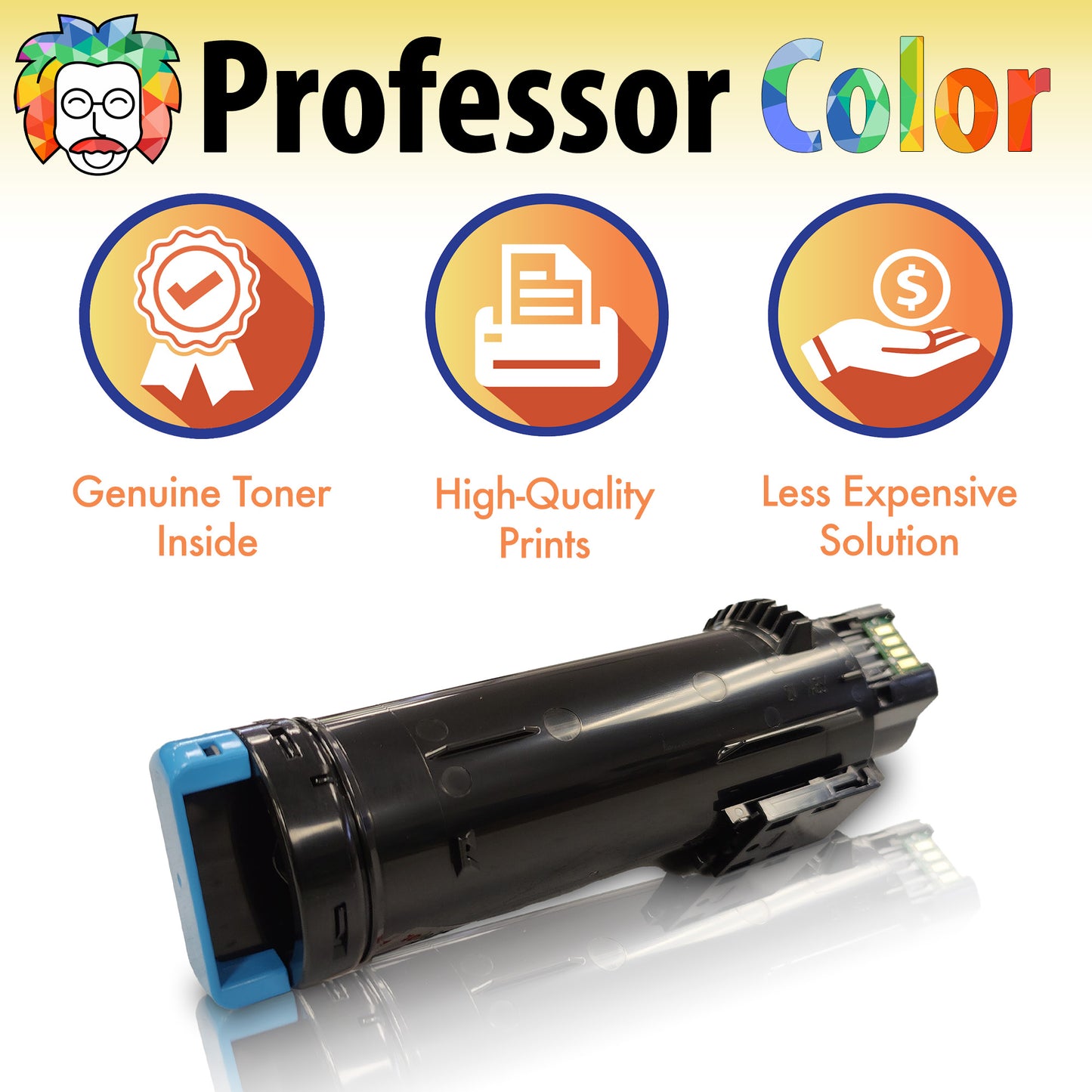 High Yield Cyan Toner - Professor Color