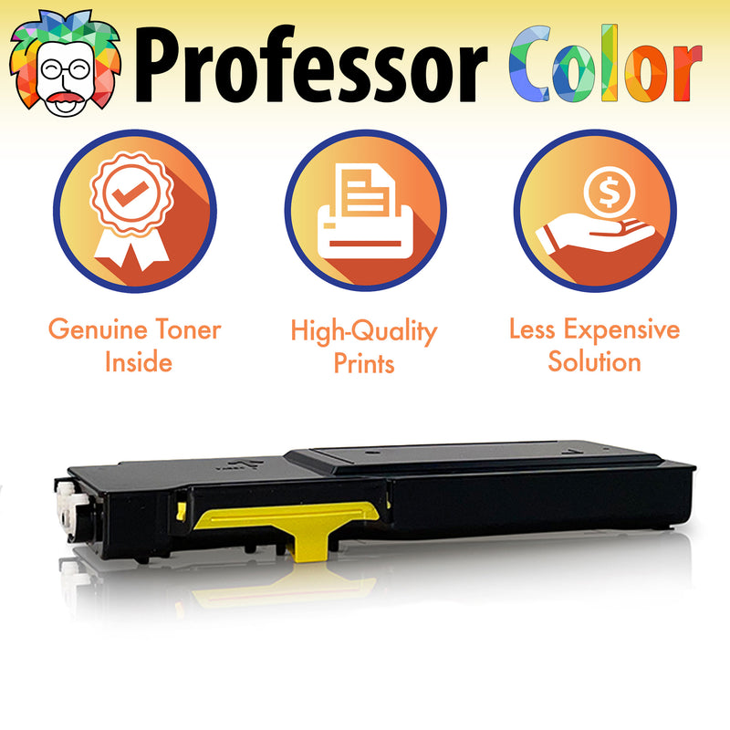 High Yield Yellow Toner - Professor Color