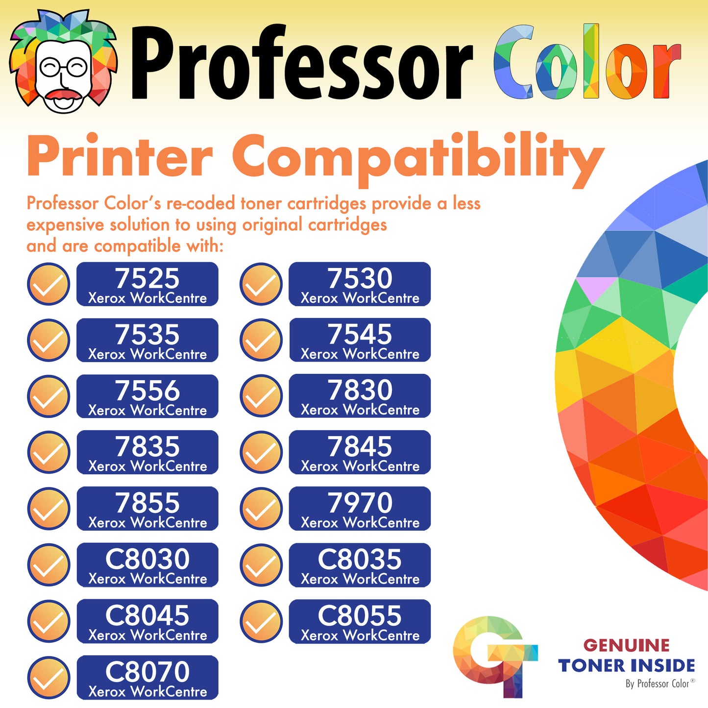 Standard Yield Drum Cartridge - Professor Color