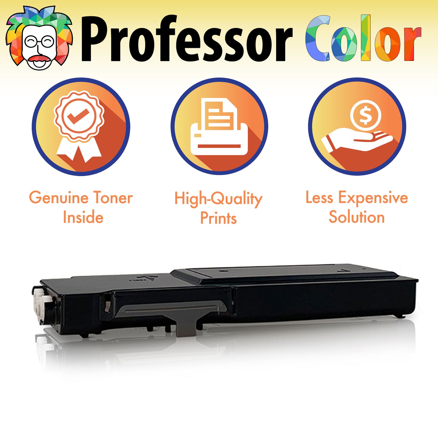 Standard Yield Black Toner - Professor Color