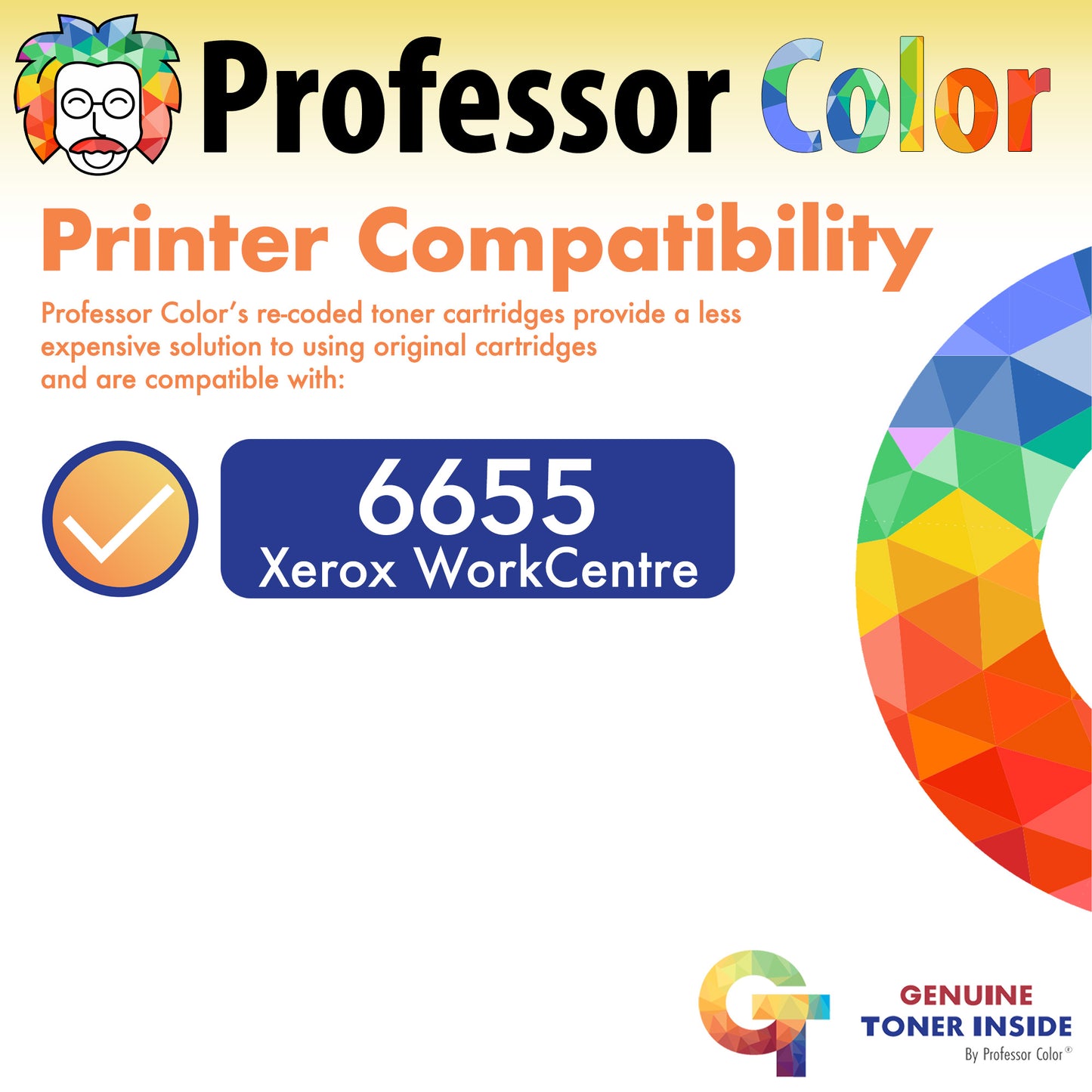 Standard Yield Black Toner - Professor Color