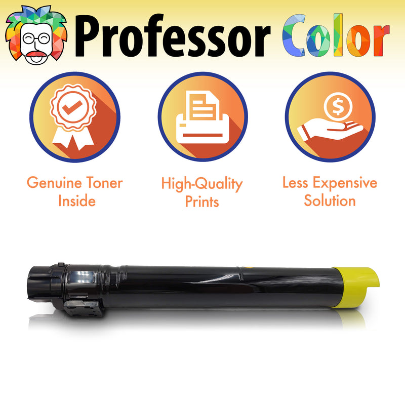 High Yield Yellow Toner - Professor Color