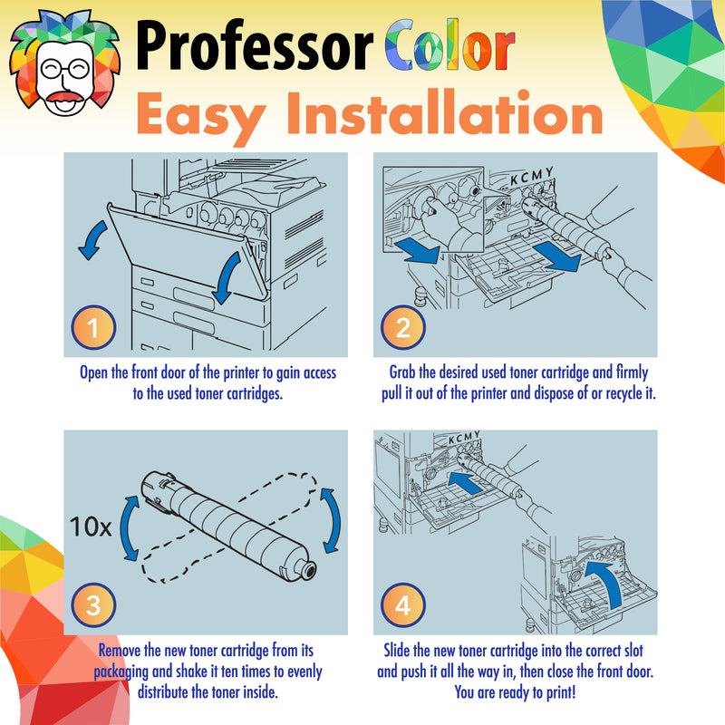 Standard Yield Yellow Toner - Professor Color