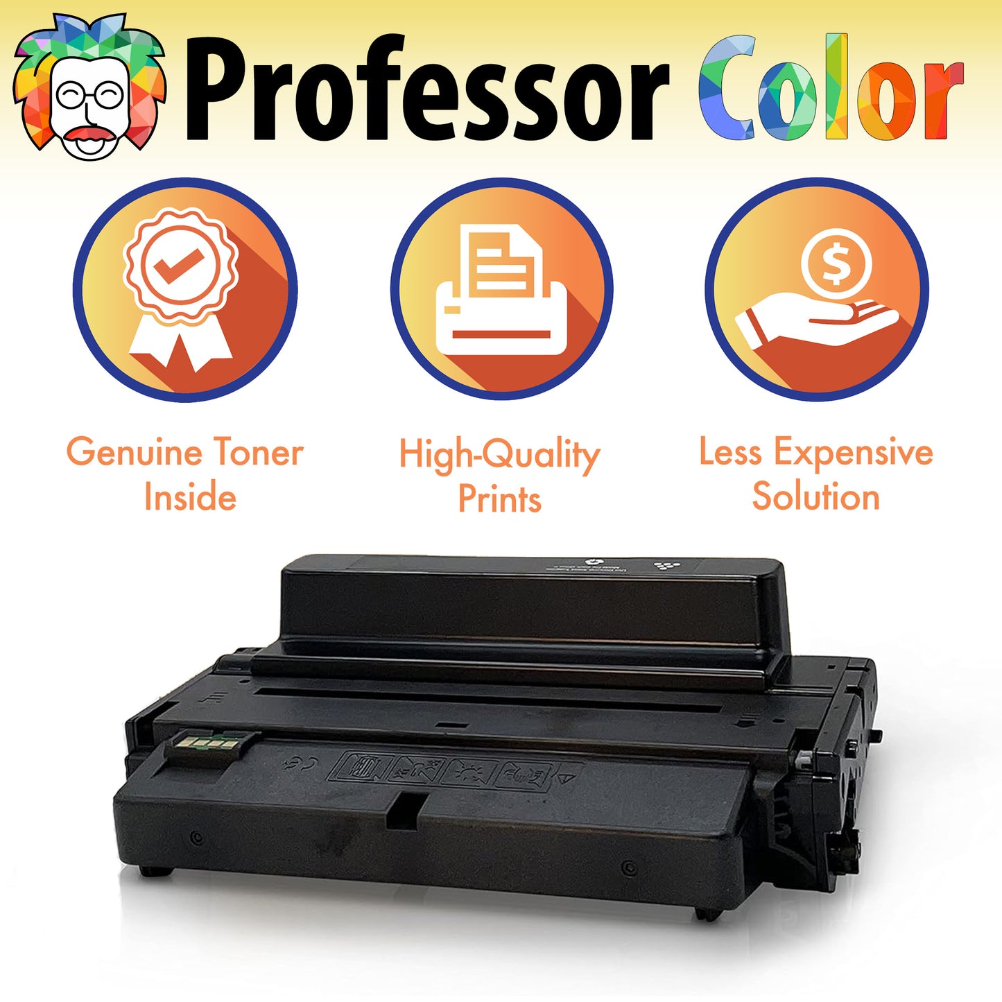High Yield Black Toner - Professor Color