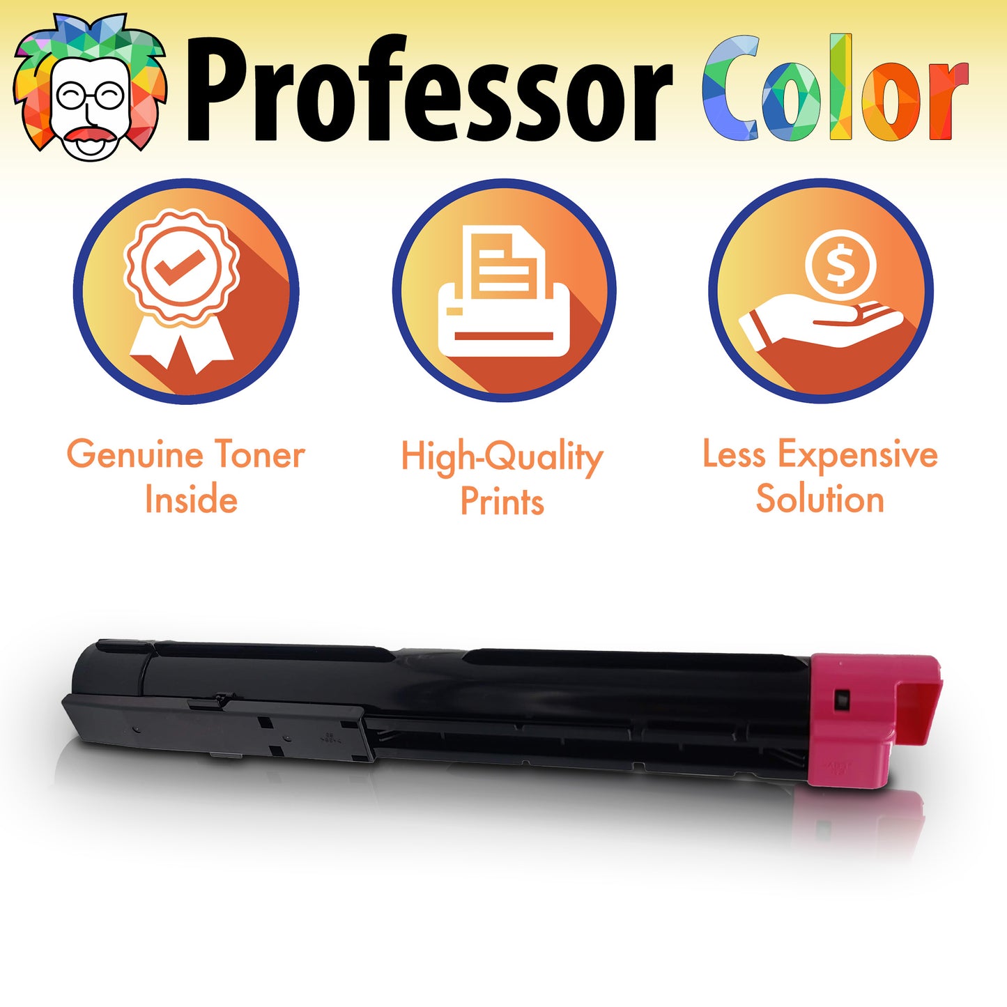 Standard Yield Magenta Toner - Professor Color