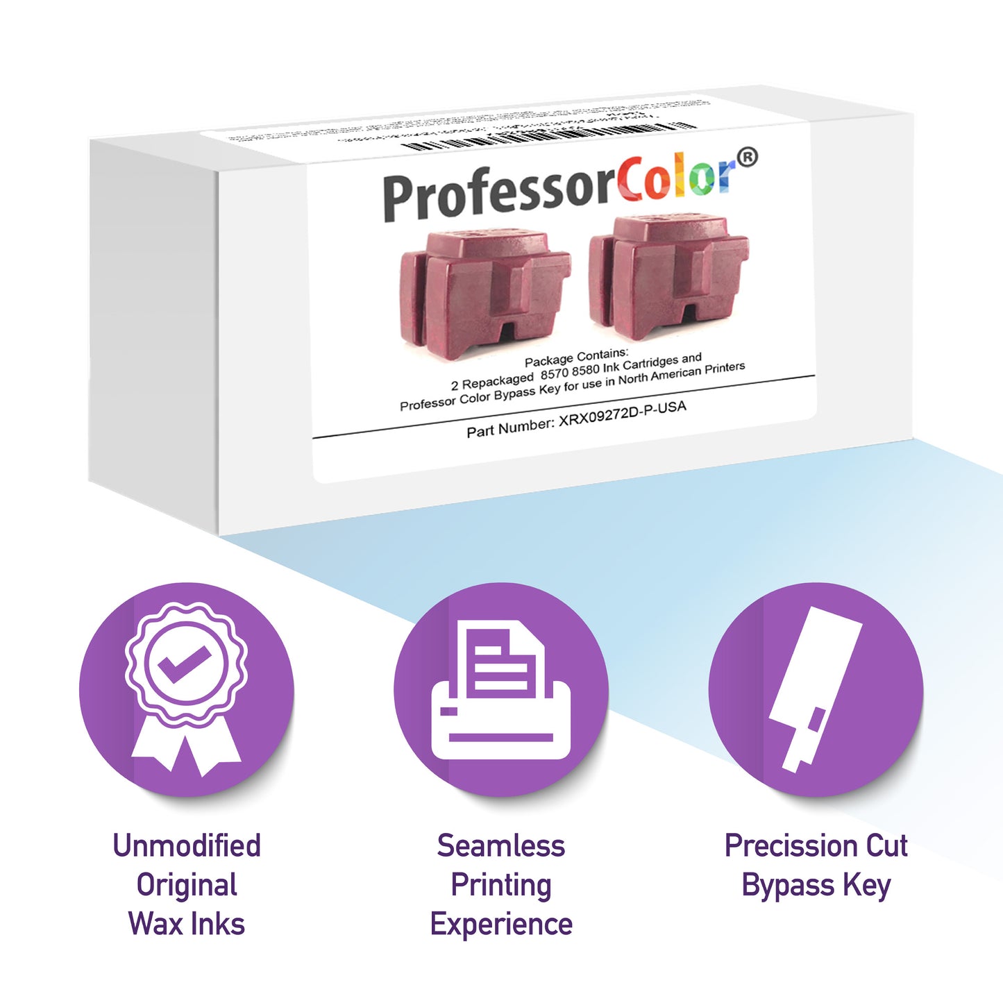 2 Pack Magenta Ink Set - Professor Color