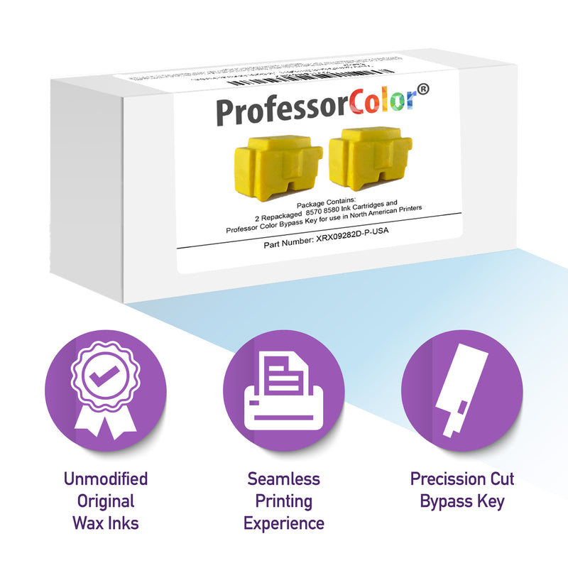 2 Pack Yellow Ink Set - Professor Color