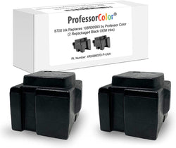 8700 Inks Replaces 108R00993 (2 Repackaged Black Inks) - Professor Color