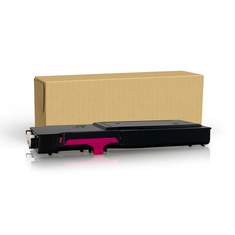 Professor Color Re-Coded Toner Cartridge Replacement for Phaser 6600 or WorkCentre 6605 | 106R02226 - High Capacity Magenta (6,000 Pages) - Professor Color